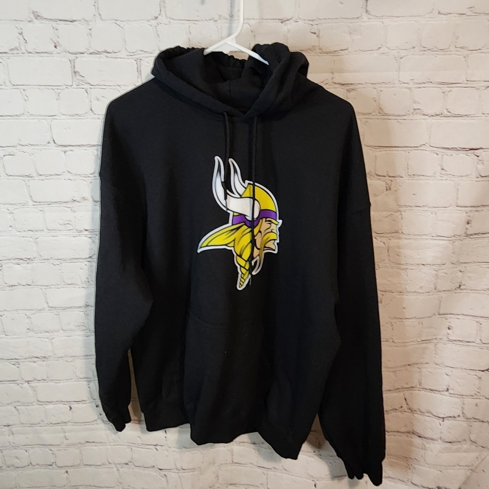 NFL Black Hoodie with Yellow and White Logo